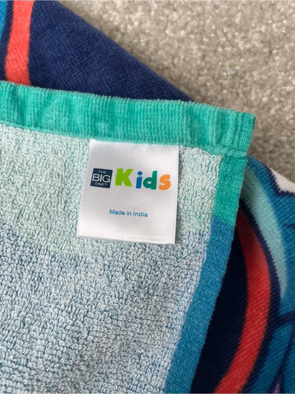 The Big One Kids | Aloha Stitch | Graphic Beach Towel